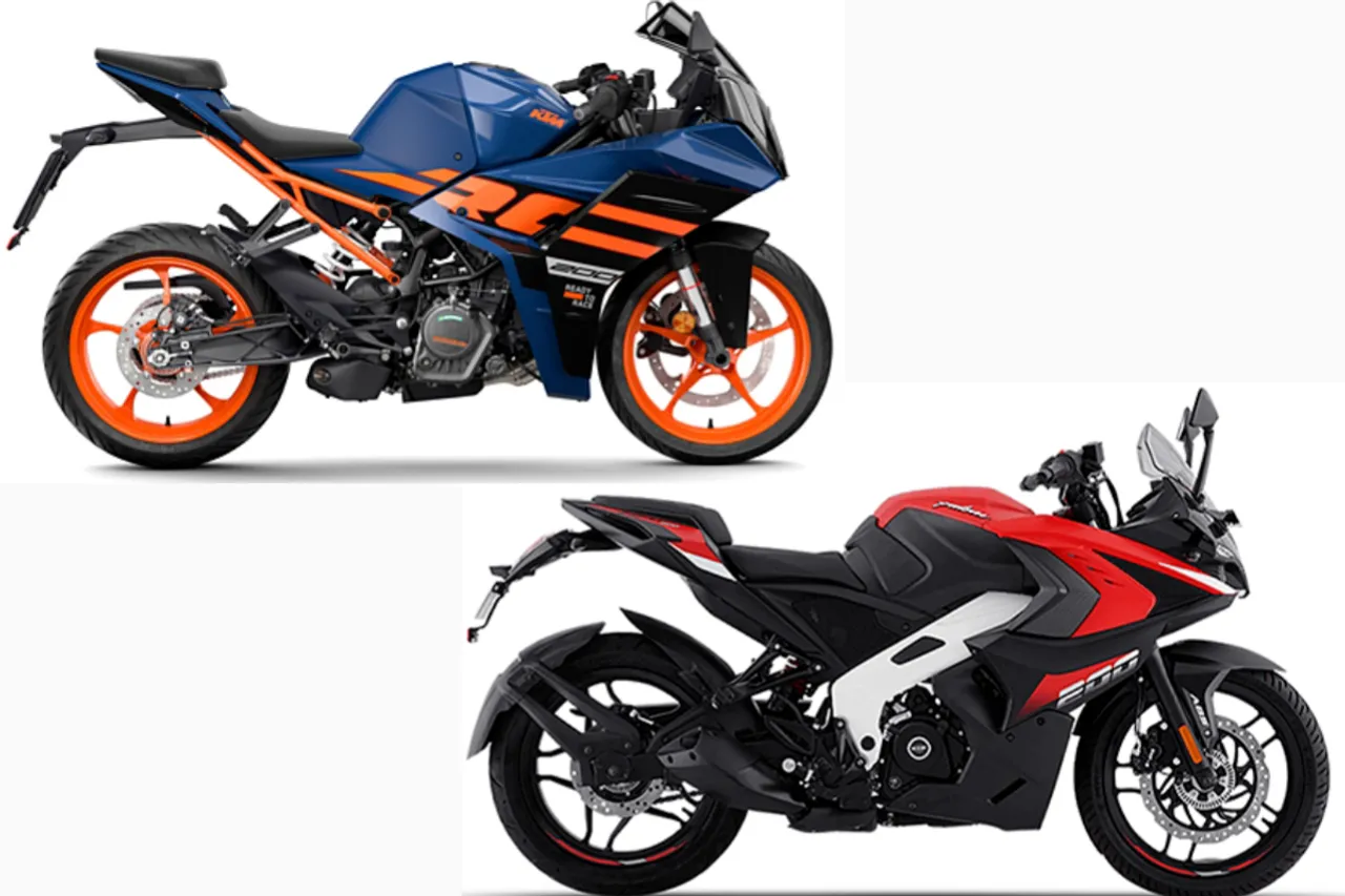 Bajaj Pulsar RS 200 vs KTM RC 200