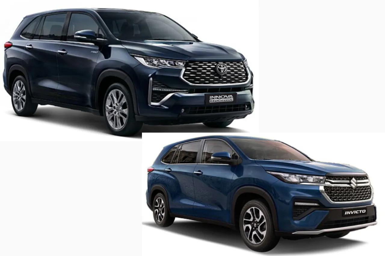 Maruti Invicto vs Toyota Innova Hycross