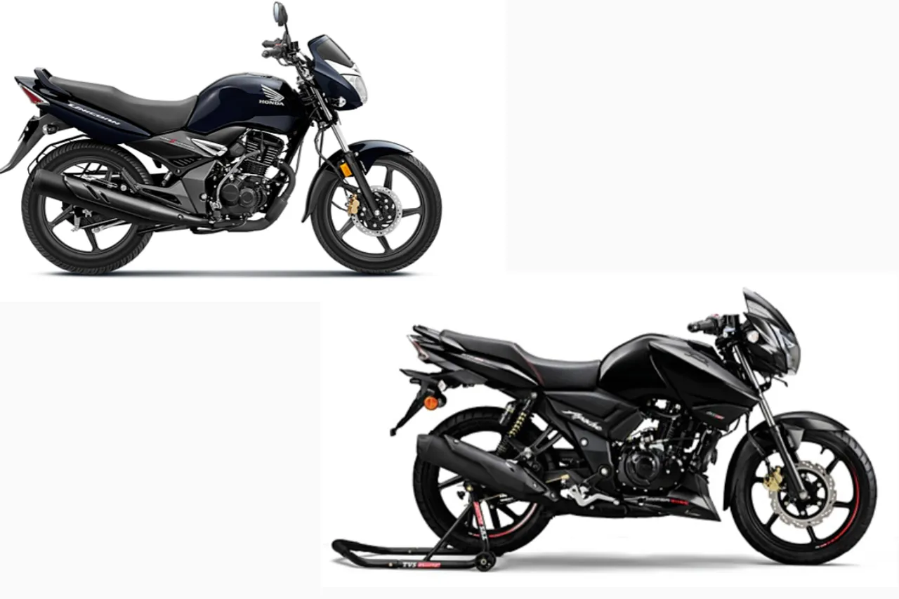 TVS Apache RTR 160 vs Honda Unicorn