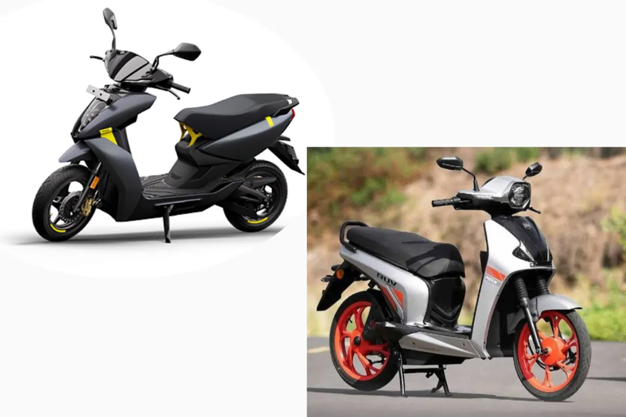 BGauss RUV 350 EV vs Ather 450X EV