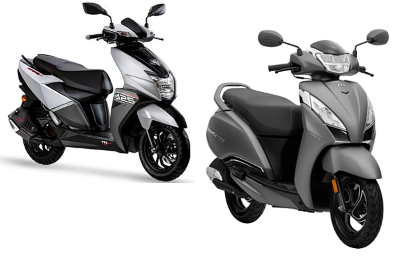 TVS Jupiter vs TVS NTORQ 125