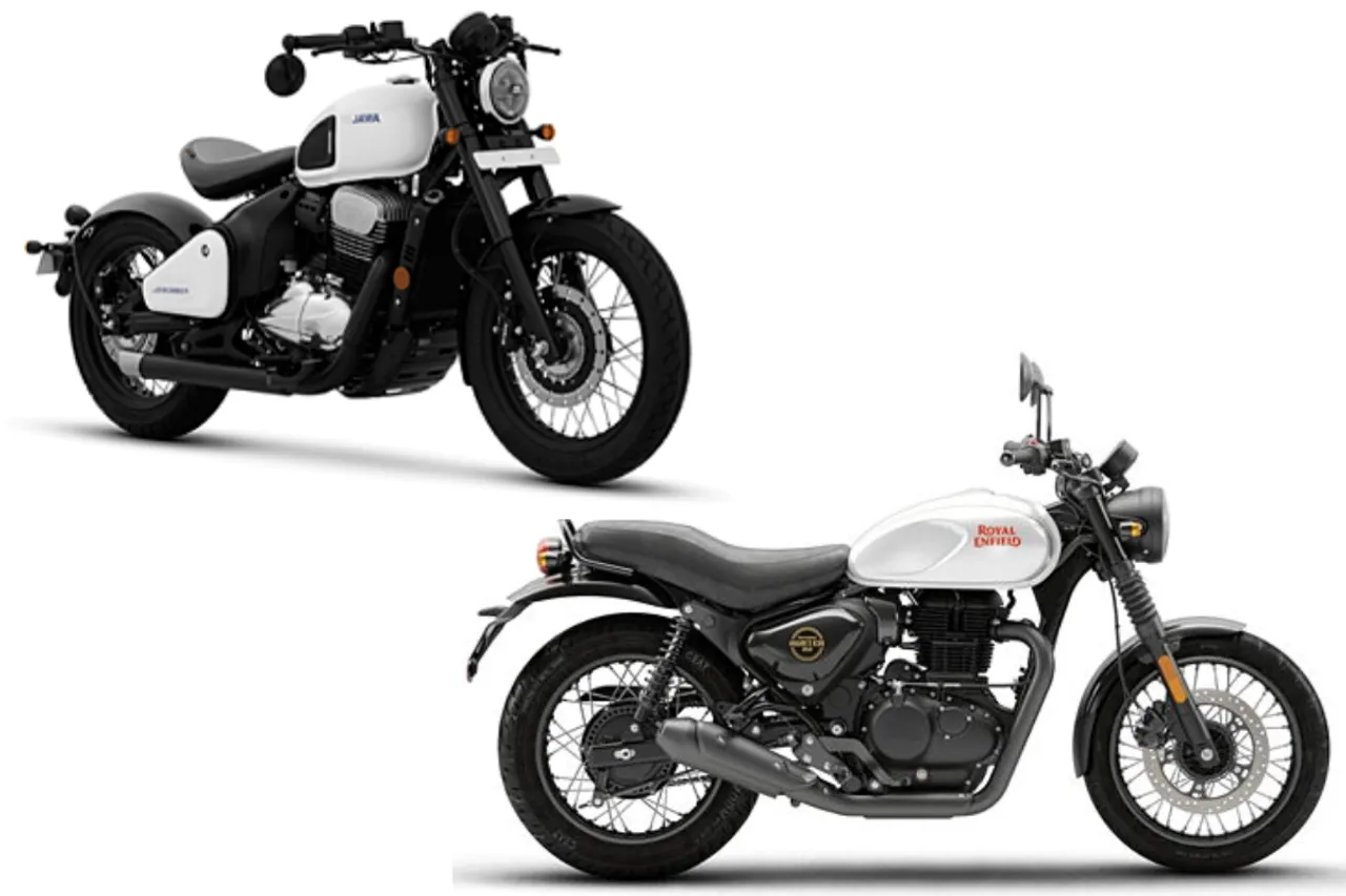 Jawa 42 Bobber vs Royal Enfield Hunter 350
