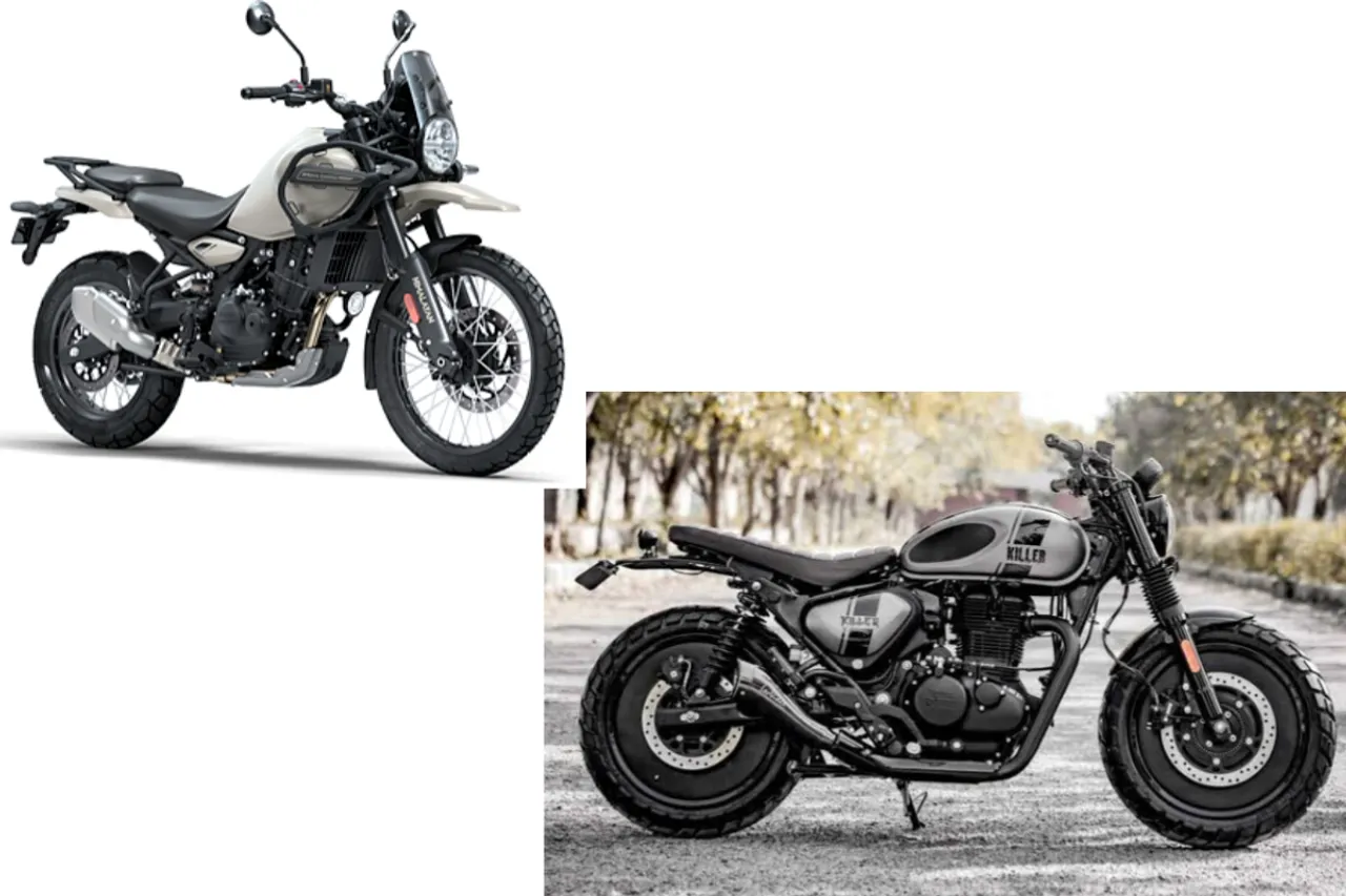 Royal Enfield Guerrilla 450 vs Royal Enfield Himalayan 450