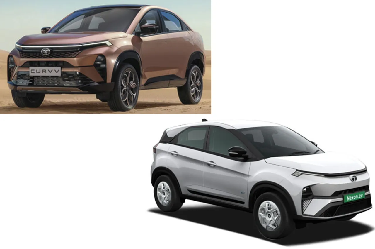 Tata Curvv EV vs Tata Nexon EV