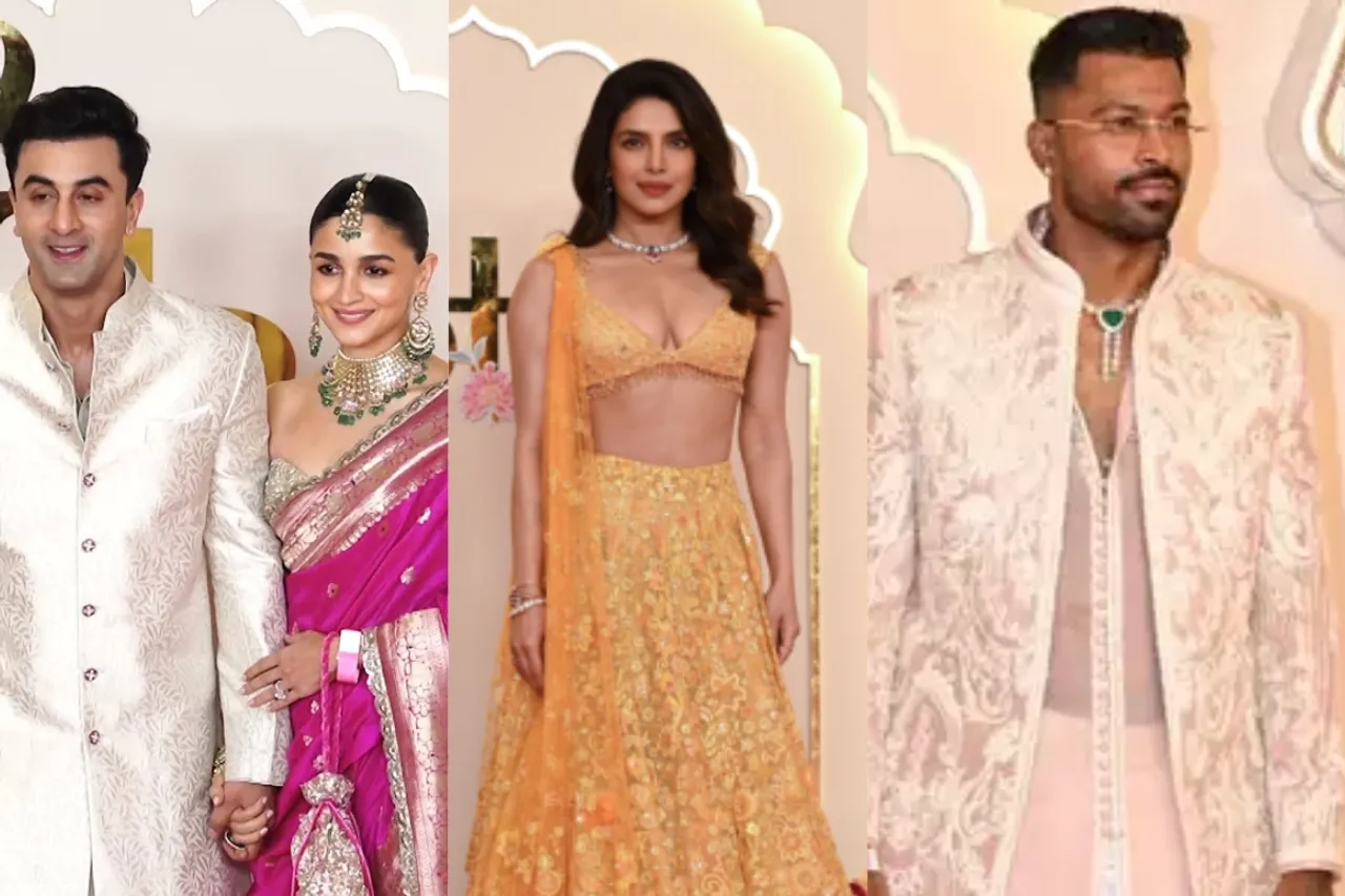 From Hardik Pandya and Shah Rukh Khan to Priyanka Chopra and Ranbir Kapoor, Celebrity Galore at Anant Ambani Radhika Merchant Wedding