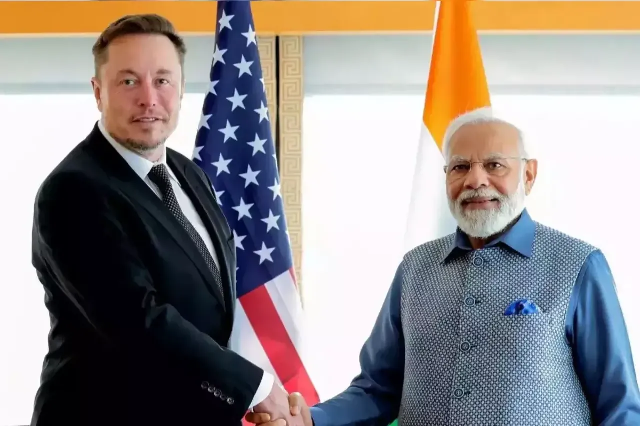 Elon Musk PM Modi