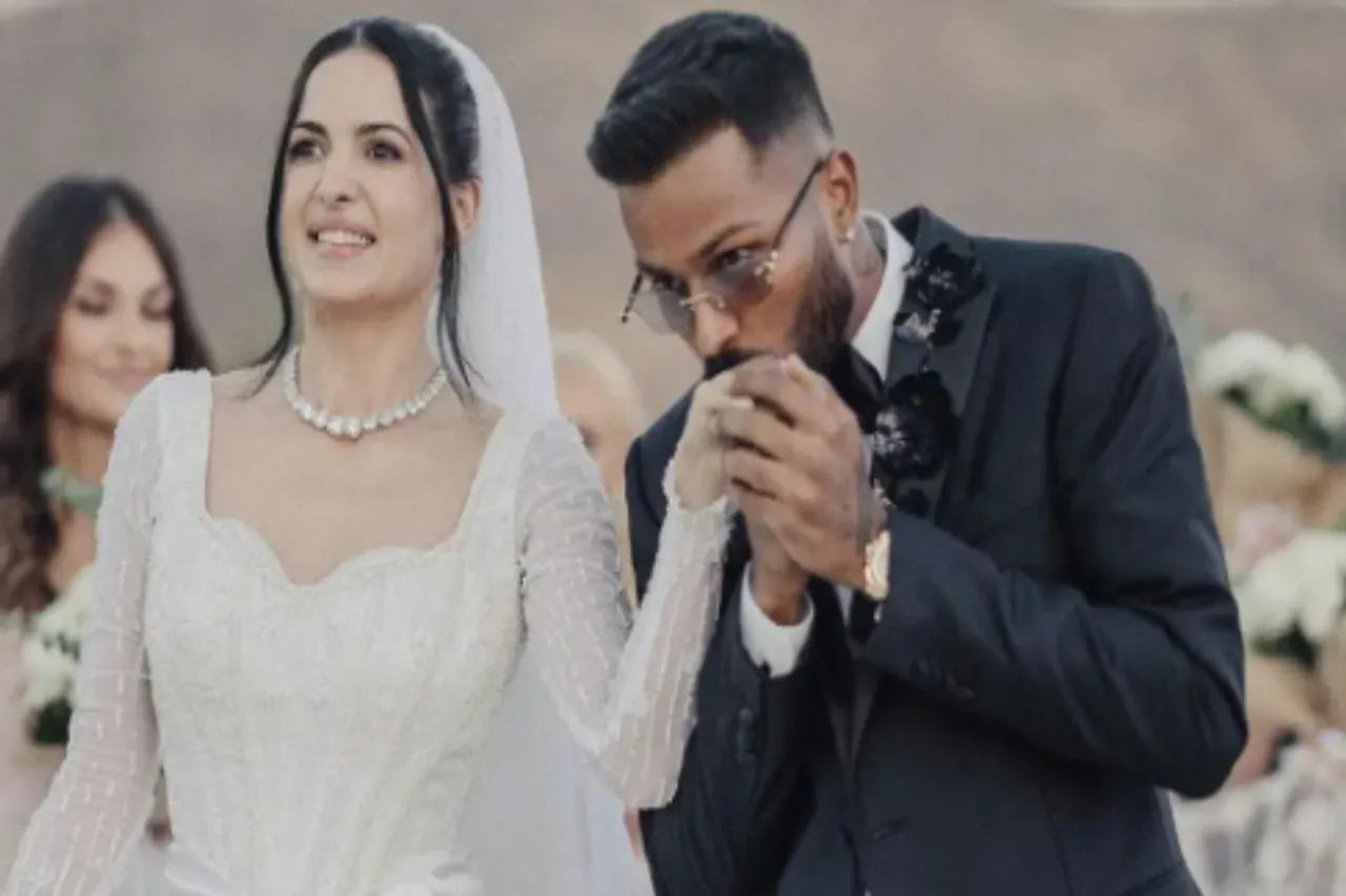 Hardik Pandya and Natasha