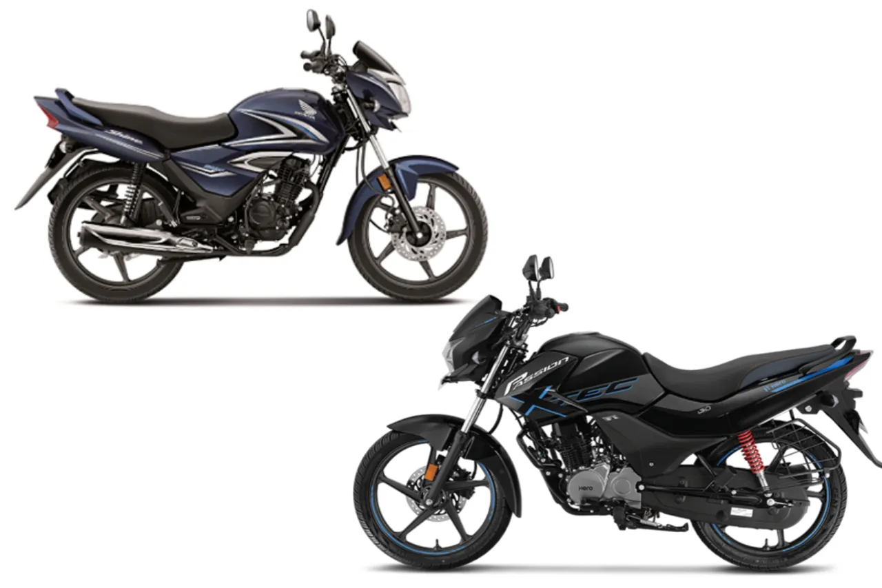 Hero Passion Pro vs Honda Shine 125
