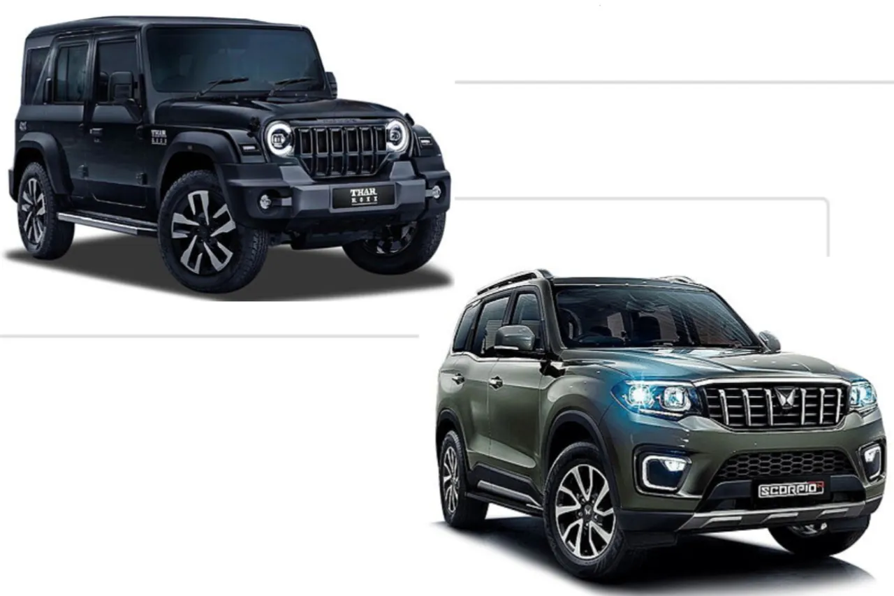 Mahindra Thar Roxx vs Mahindra Scorpio N