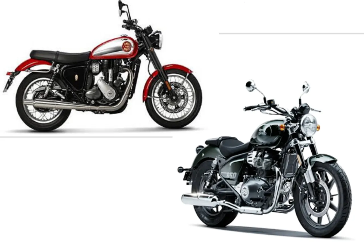 BSA GoldStar 650 vs Royal Enfield Super Meteor 650