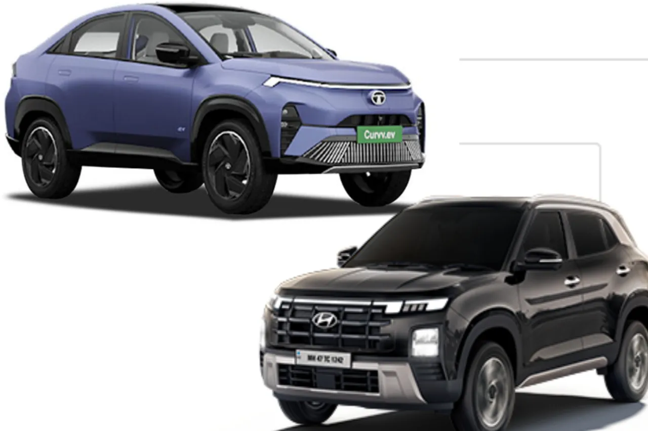 Tata Curvv EV vs Hyundai Creta
