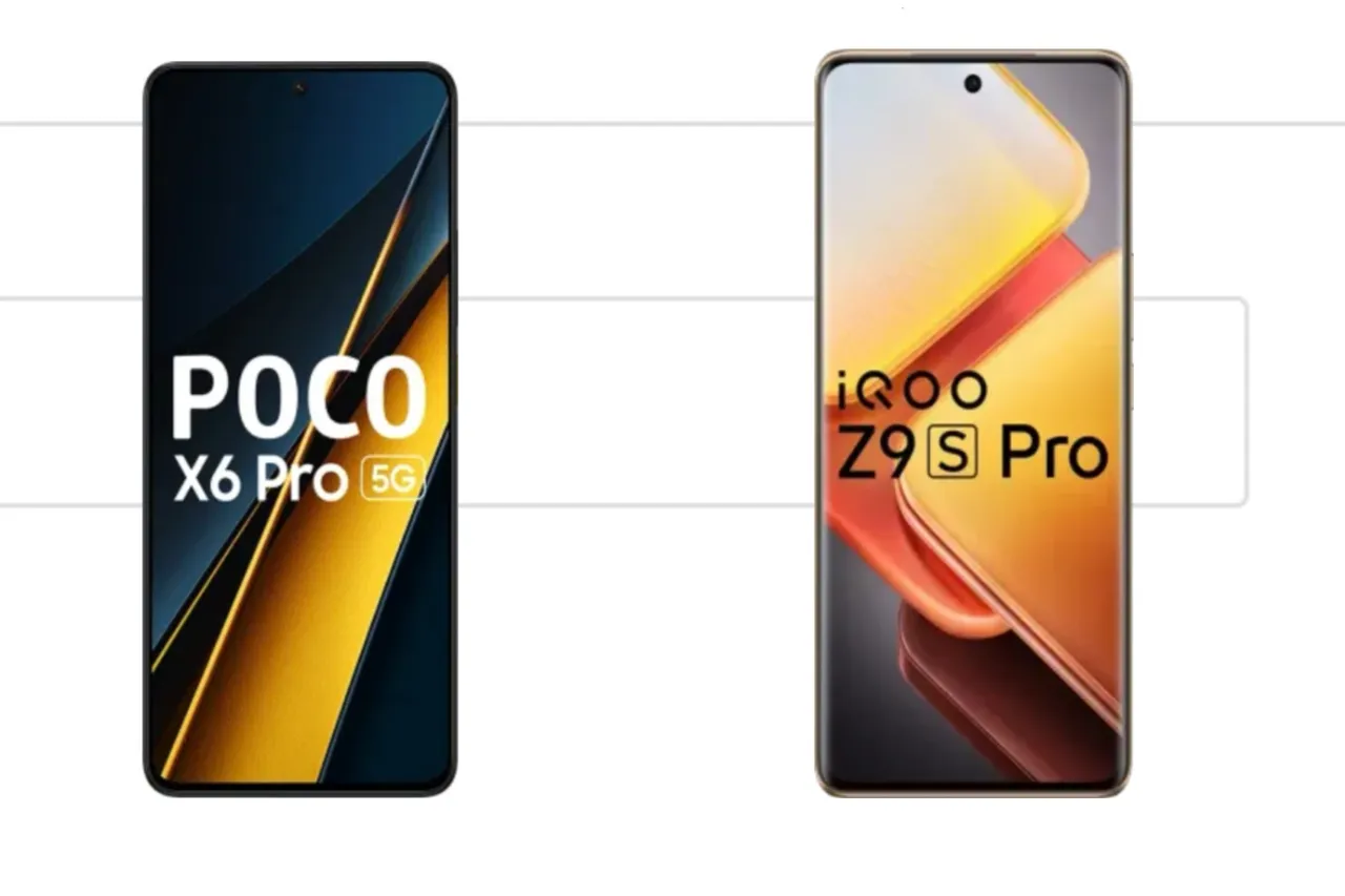 iQOO Z9s Pro 5G vs Poco X6 Pro 5G