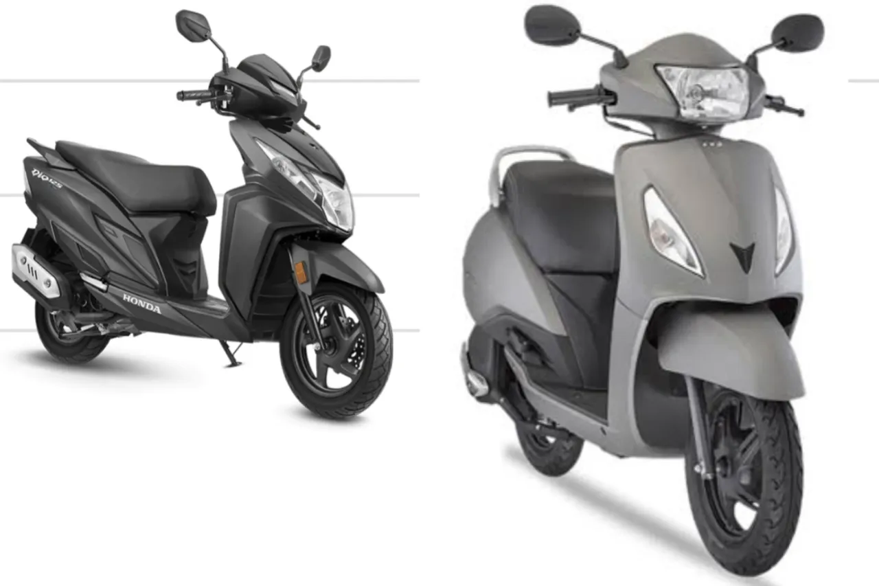 2024 TVS Jupiter 110 vs Honda Dio