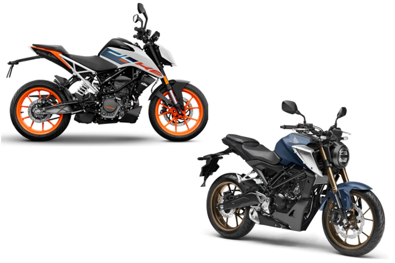 Honda CB125R vs KTM Duke 125