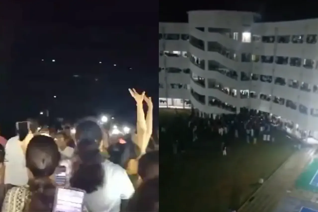AP Protest Viral Video