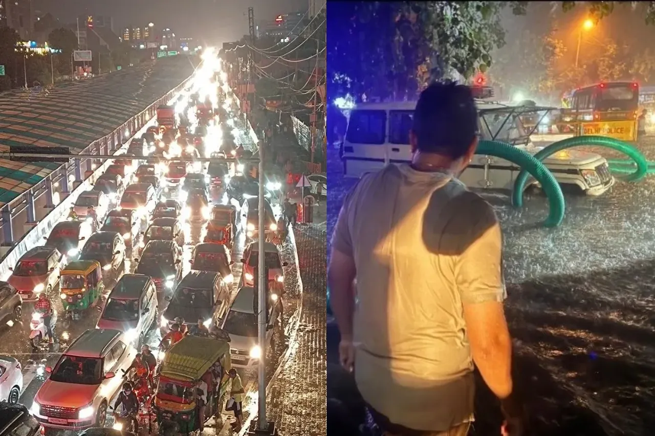 Delhi NCR Rain Chaos