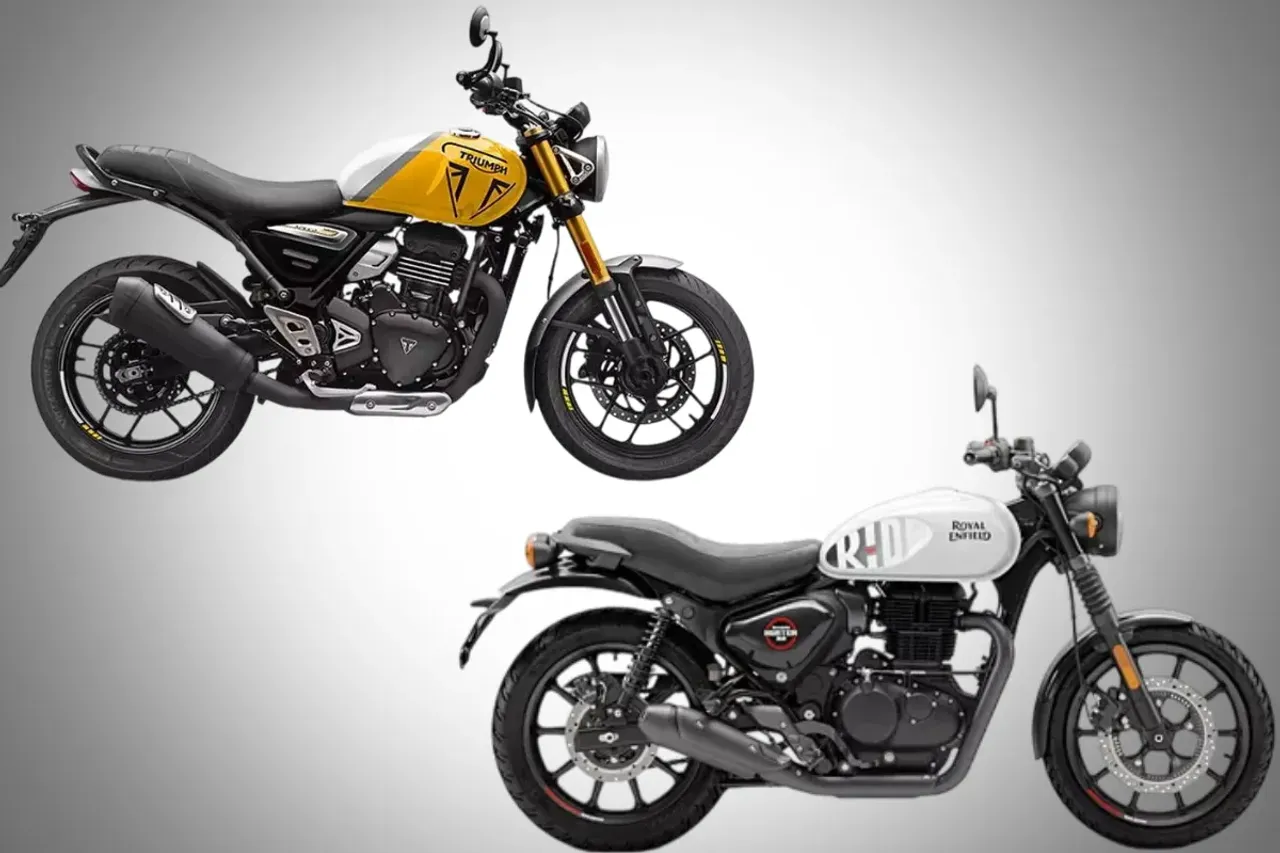 Triumph Speed 400 vs Royal Enfield Hunter 350