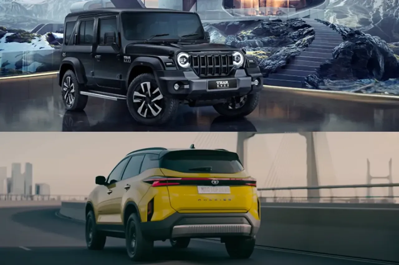 Mahindra Thar Roxx vs Tata Harrier