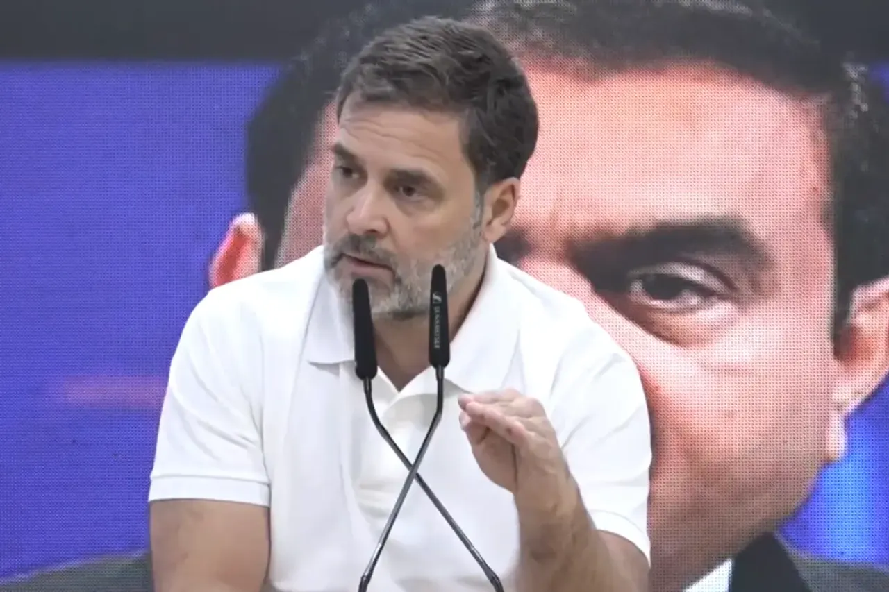 Rahul Gandhi on Gautam Adani