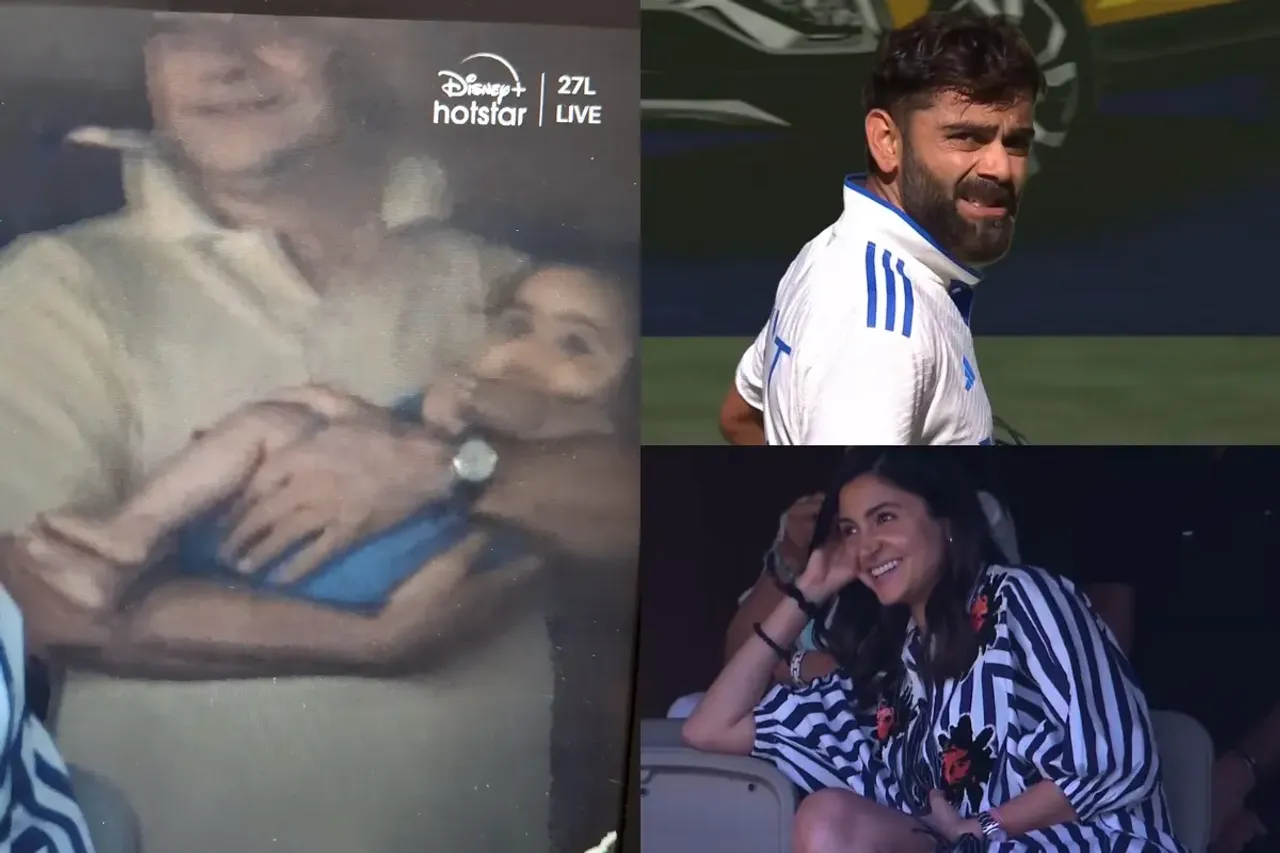 Virat Kohli and Anushka Sharma Son