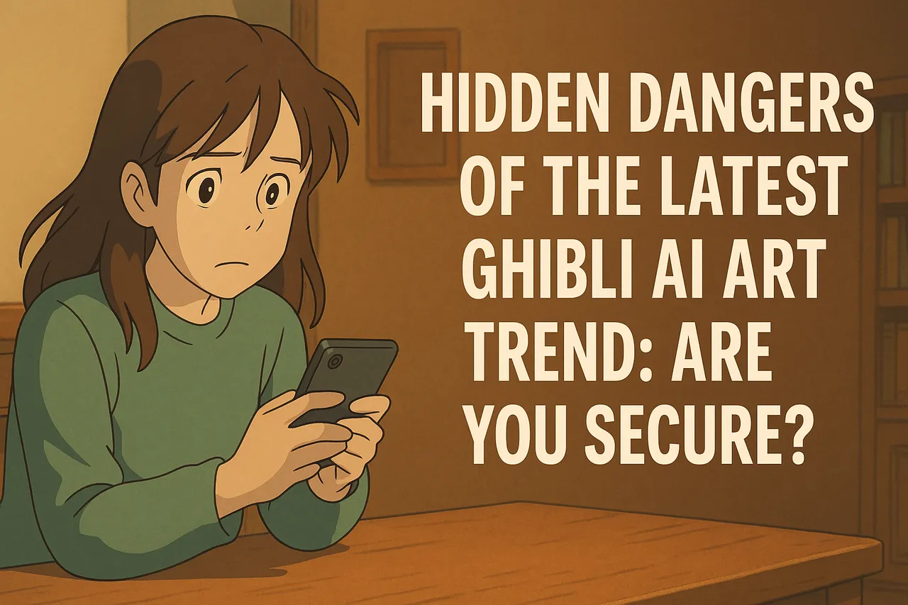 Ghibli AI art
