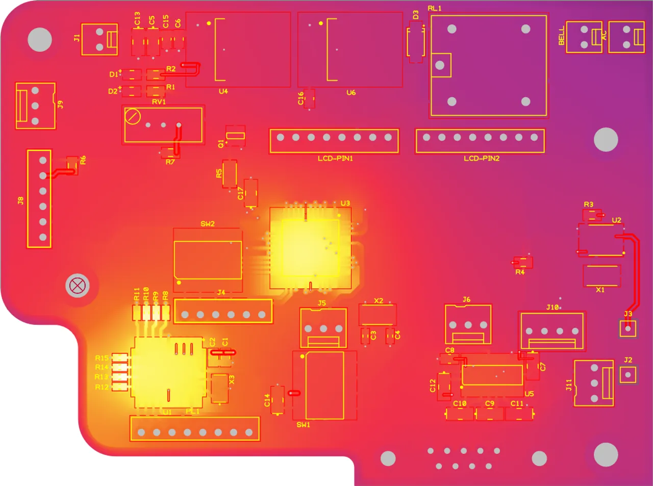 Pulsonic PCB