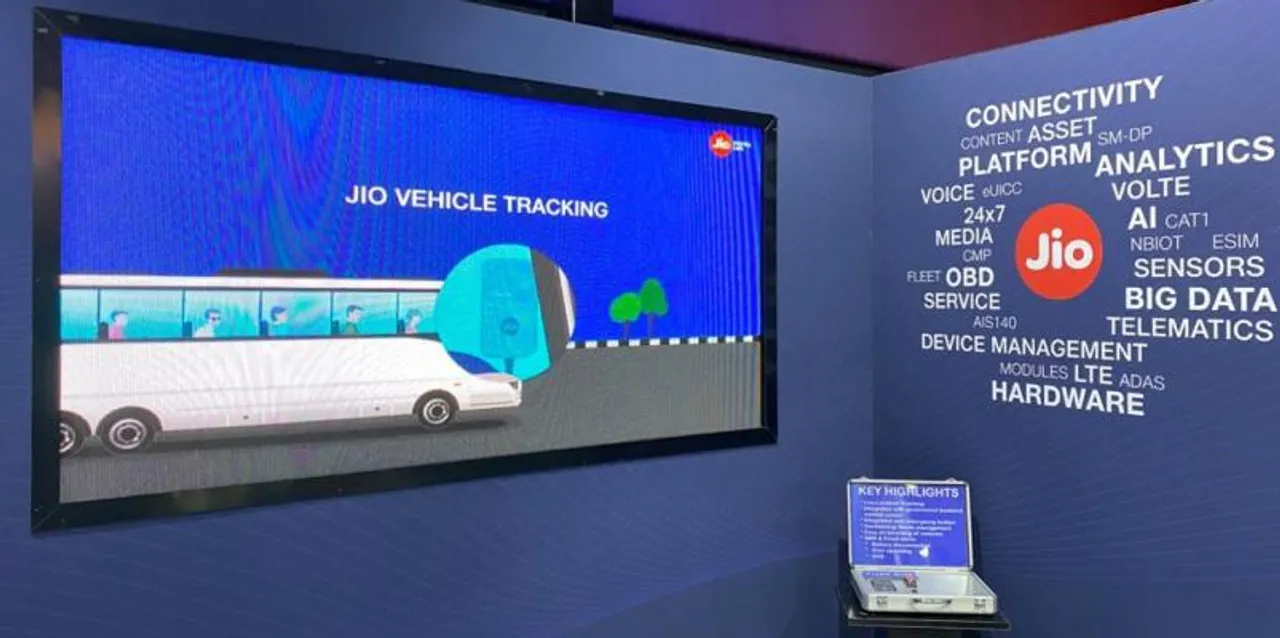 Reliance Jio at Auto Expo 2020