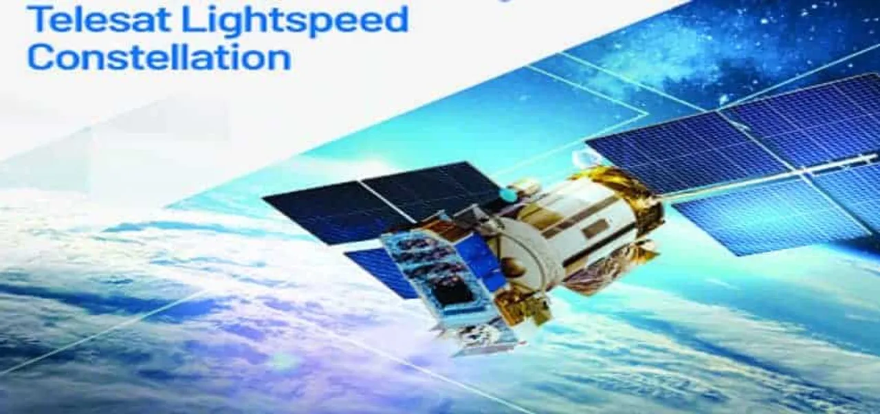 Telesat lightspeed constellation