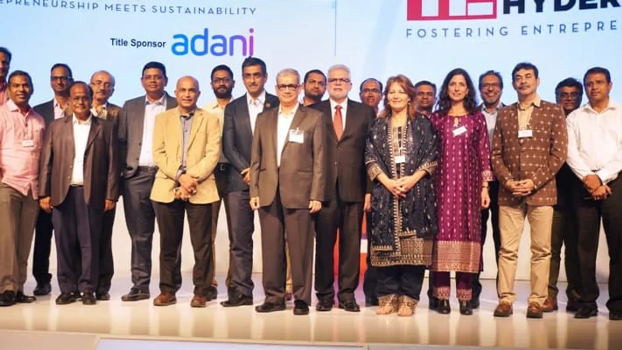 The TiE Hyd team behind TiE Sustainability Summit--2