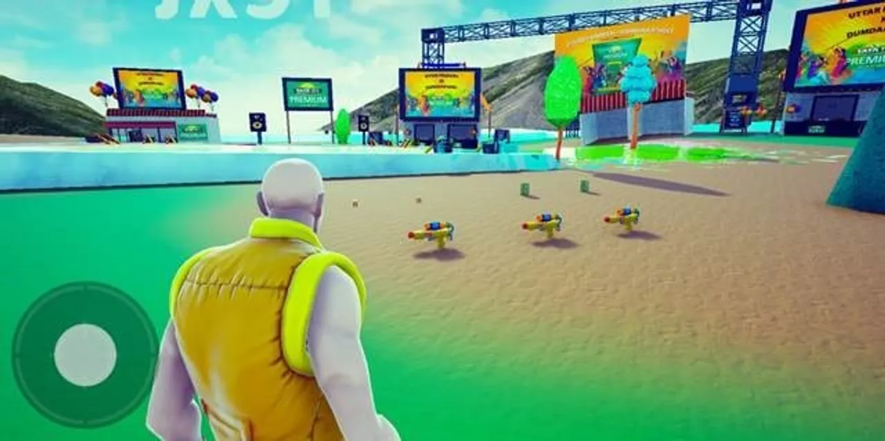 Holi party in Metaverse