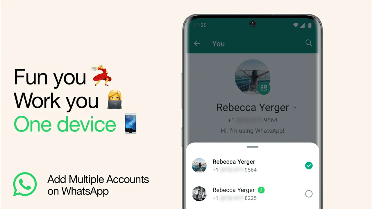 WhatsApp multiple account