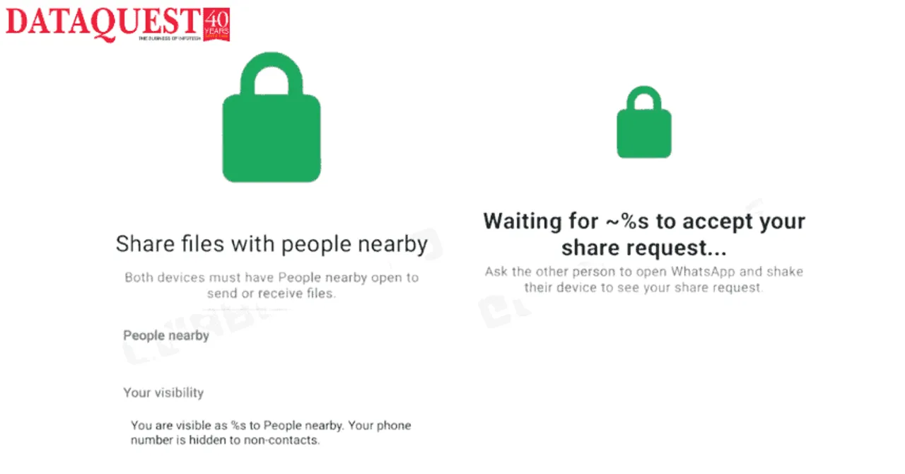 WhatsApp Share Files feature