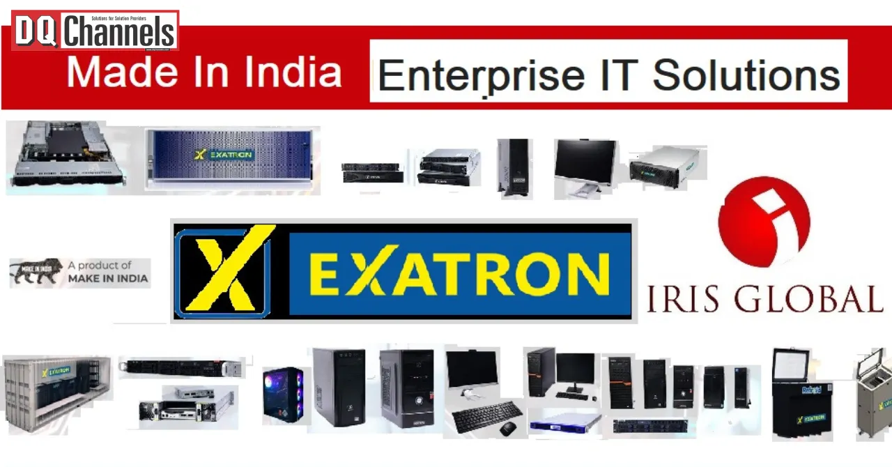 Iris Global Services Partners Exatron to Distribute IT Infra Products