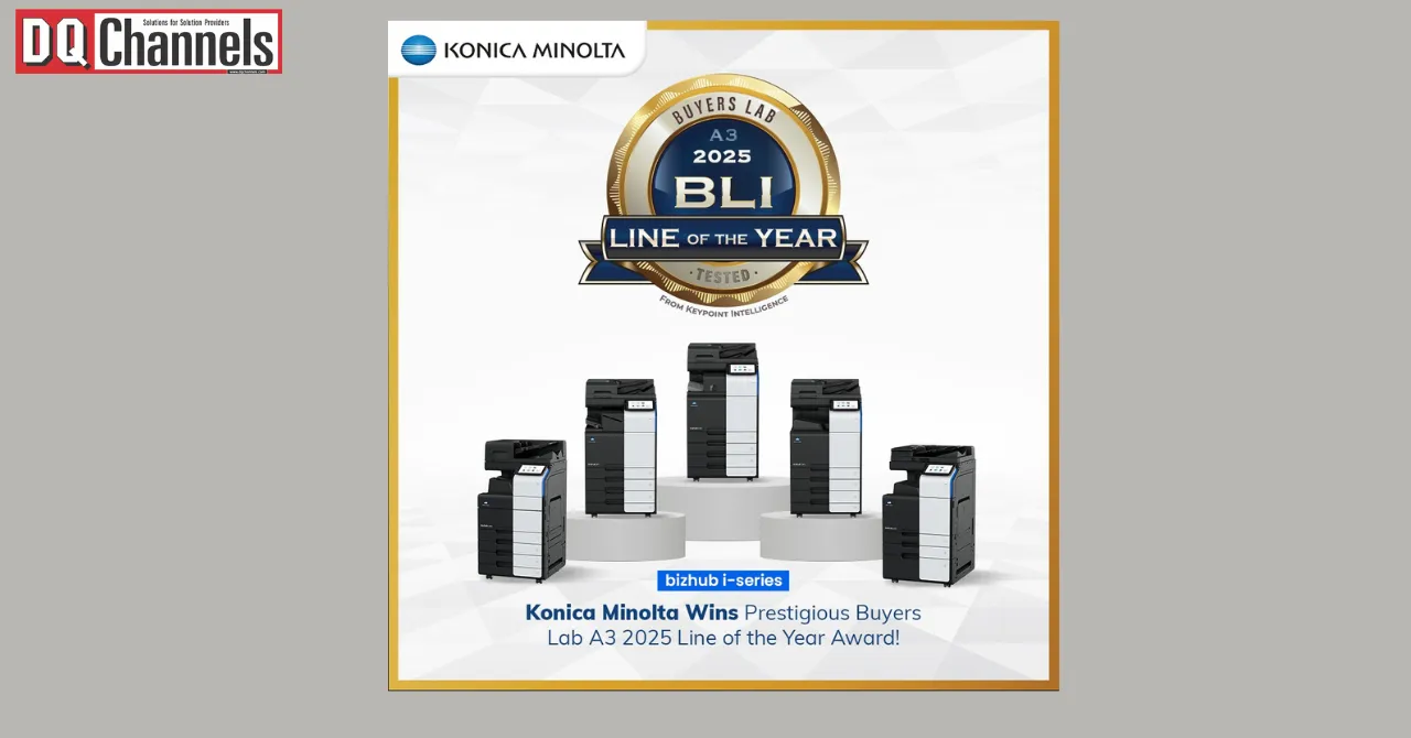 Konica Minolta Receives BLI 2025 A3 Line of the Year Award (1)