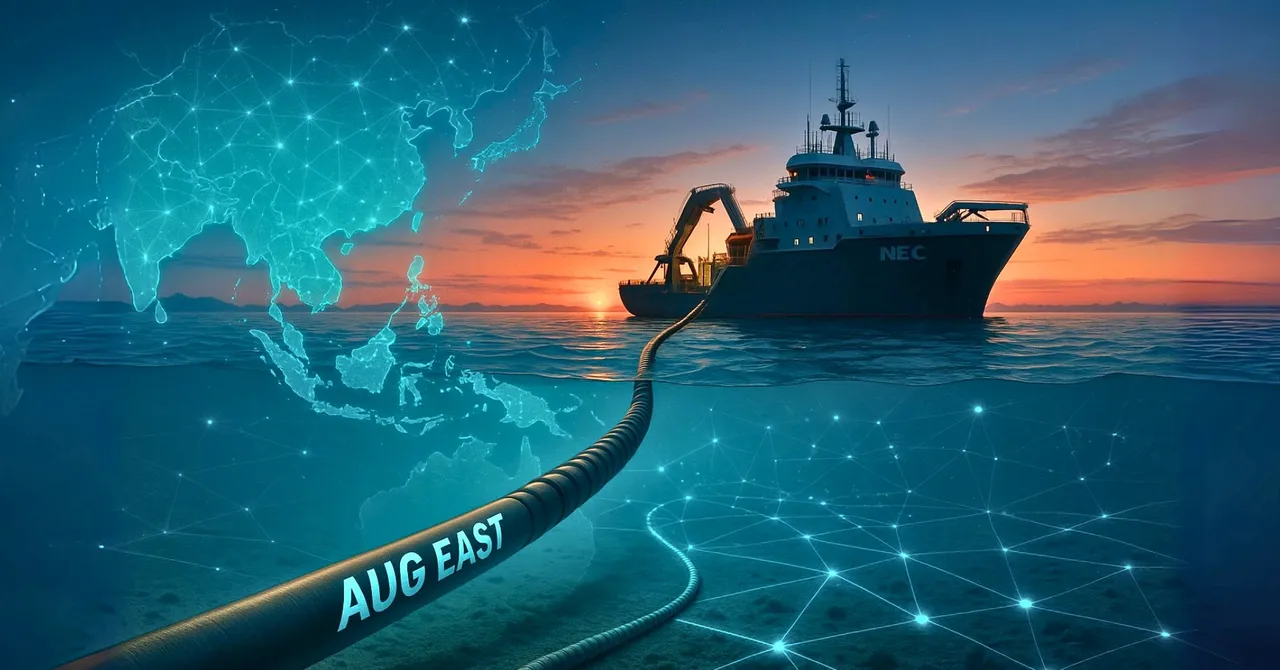 NEC to build 8,900 km AUG East cable by 2029