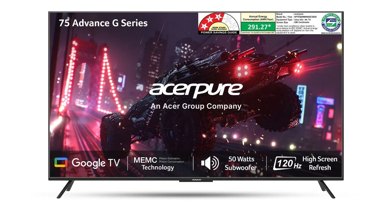 Gaming meets cinema in Acerpure's new G series