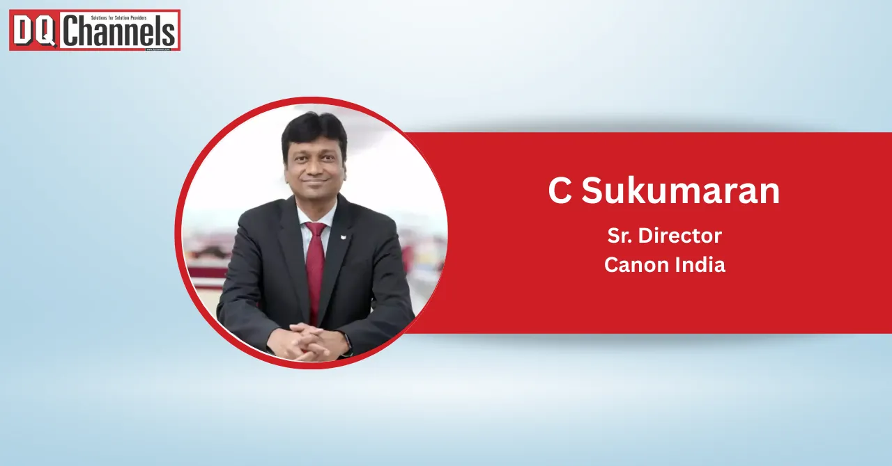 Canon India Print Strategy AI Sustainability Partner Growth with C Sukumaran