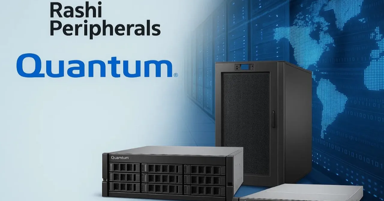 Rashi Peripherals to distribute Quantum enterprise storage solutions in India