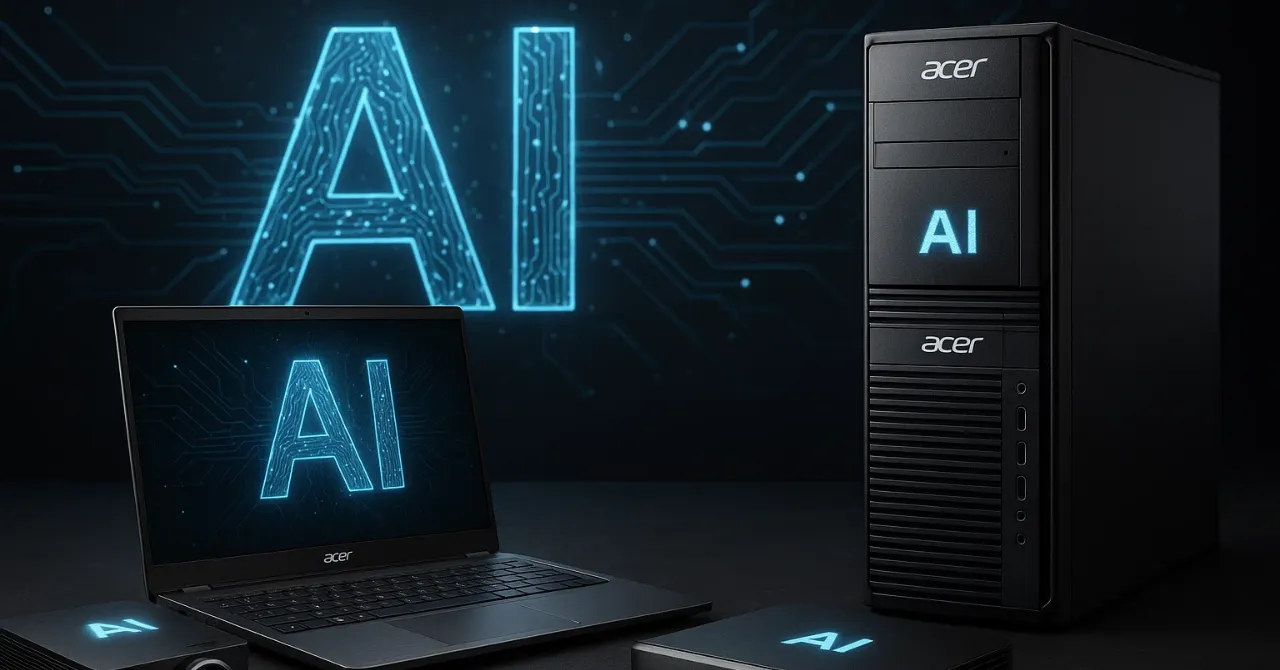 Acer annoucements at IFA 2025 Serving the wide market with diverisified portfolio