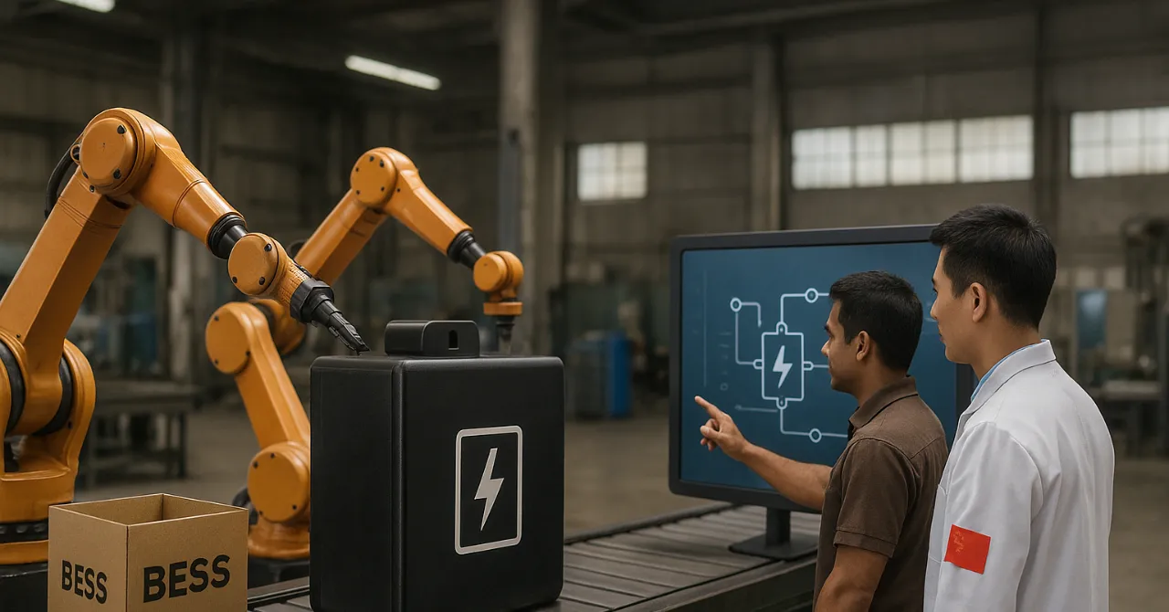 Make in India BESS Servotech partners Zhuhai Piwin