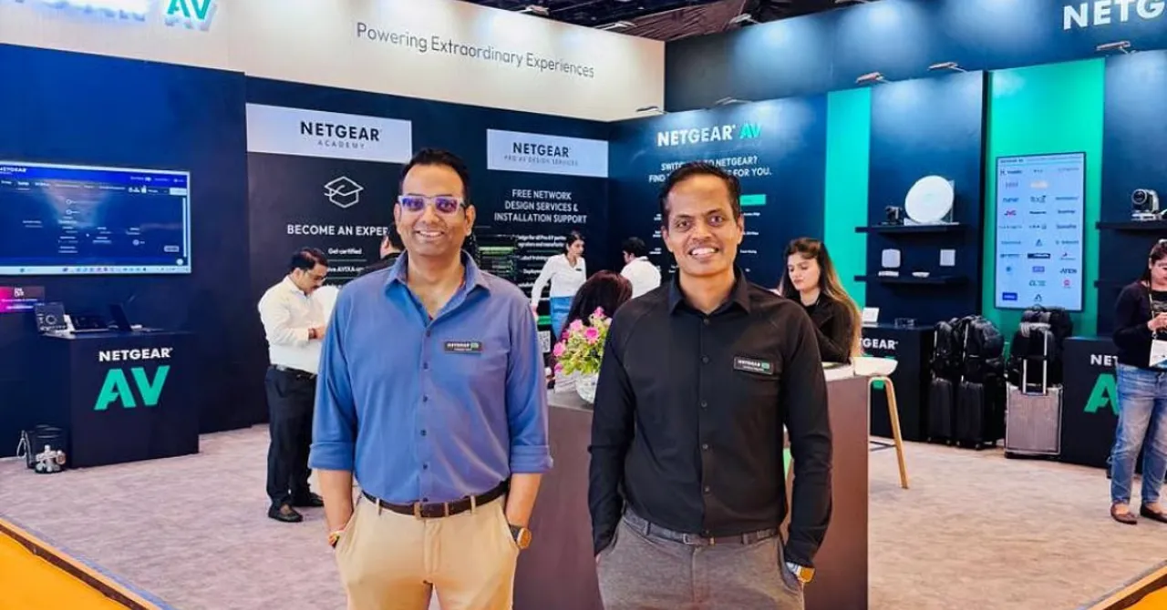 NETGEAR M4350 Series AV-over-IP switches at InfoComm India 2025
