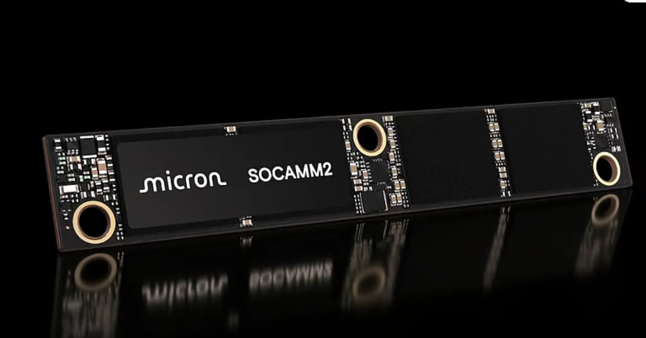Micron unveils 192GB SOCAMM2 to power next-gen AI data centre efficiency