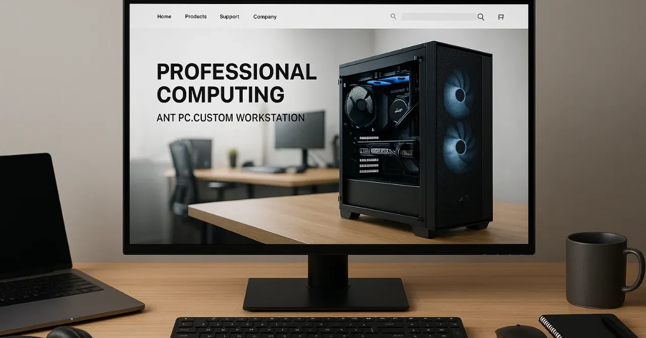 ANT PC rolls out new site for pro computing