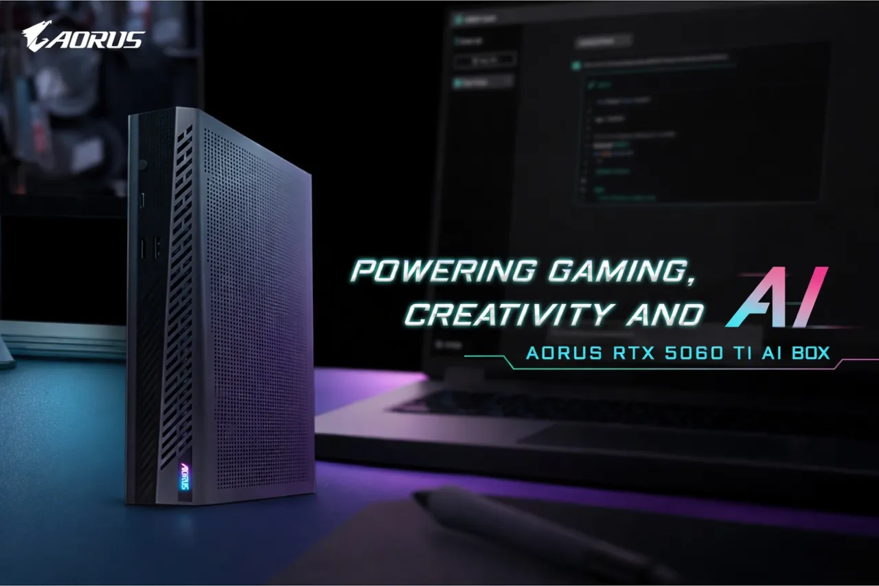 AORUS RTX 5060 Ti AI BOX expands eGPU play
