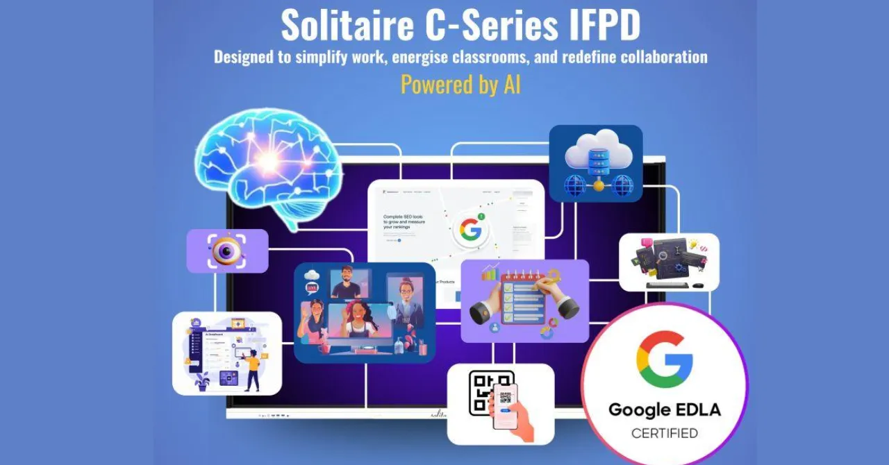 Solitaire introduces C-Series interactive panels for classrooms and workplaces