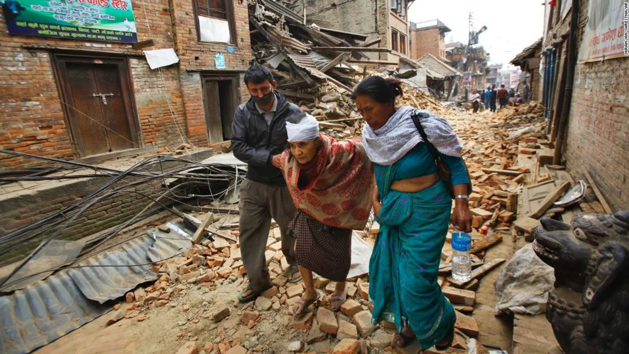 nepal quake super