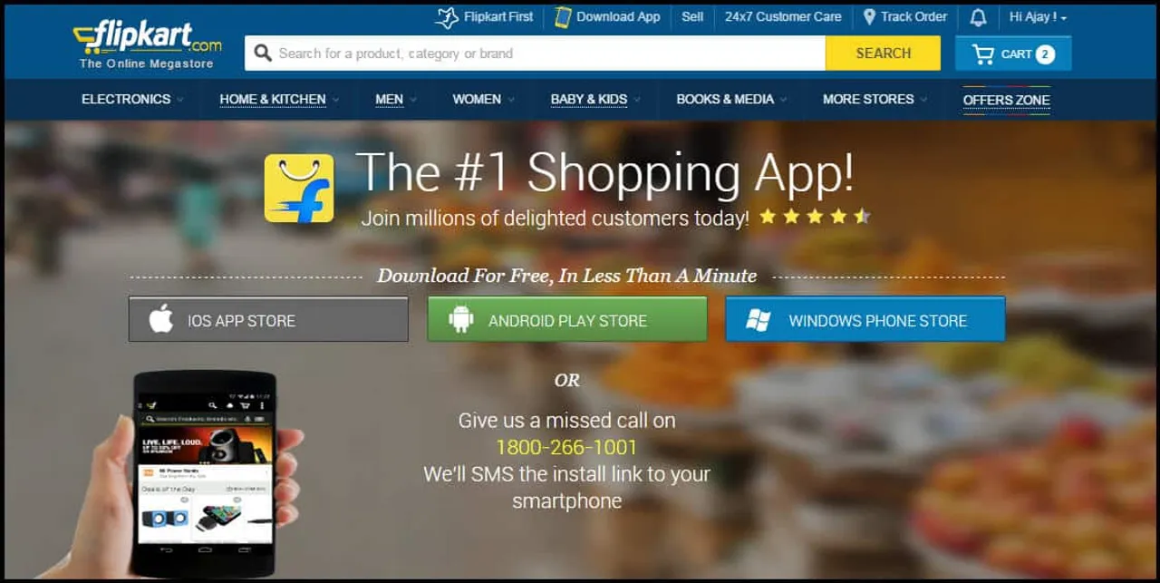 flipkart mobile app