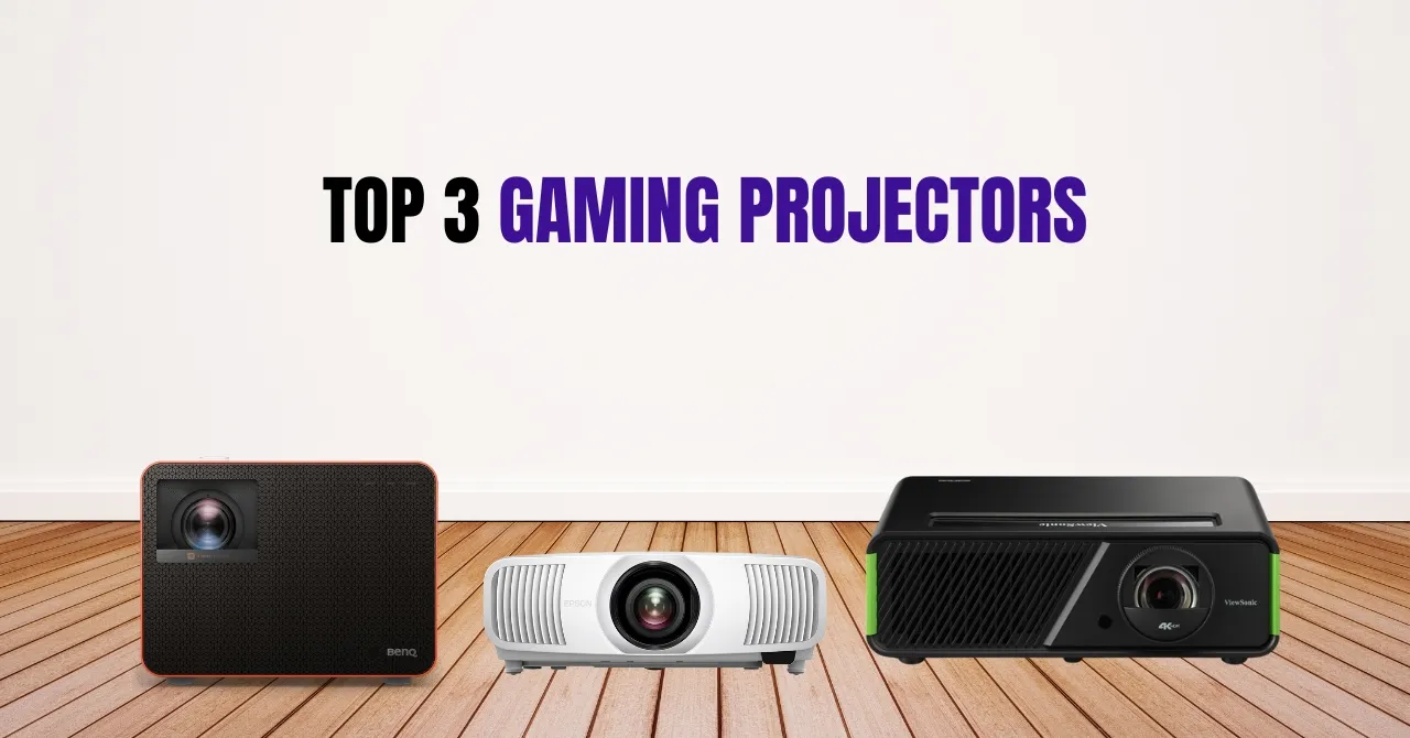 Top 3 gaming projectors that transform your space into a next-gen arena