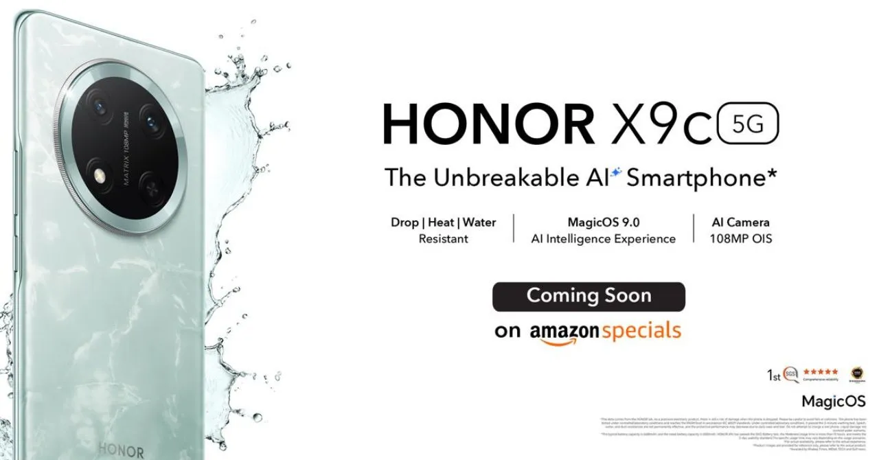 Honor X9c 5G set for India launch with rugged build and AI camera