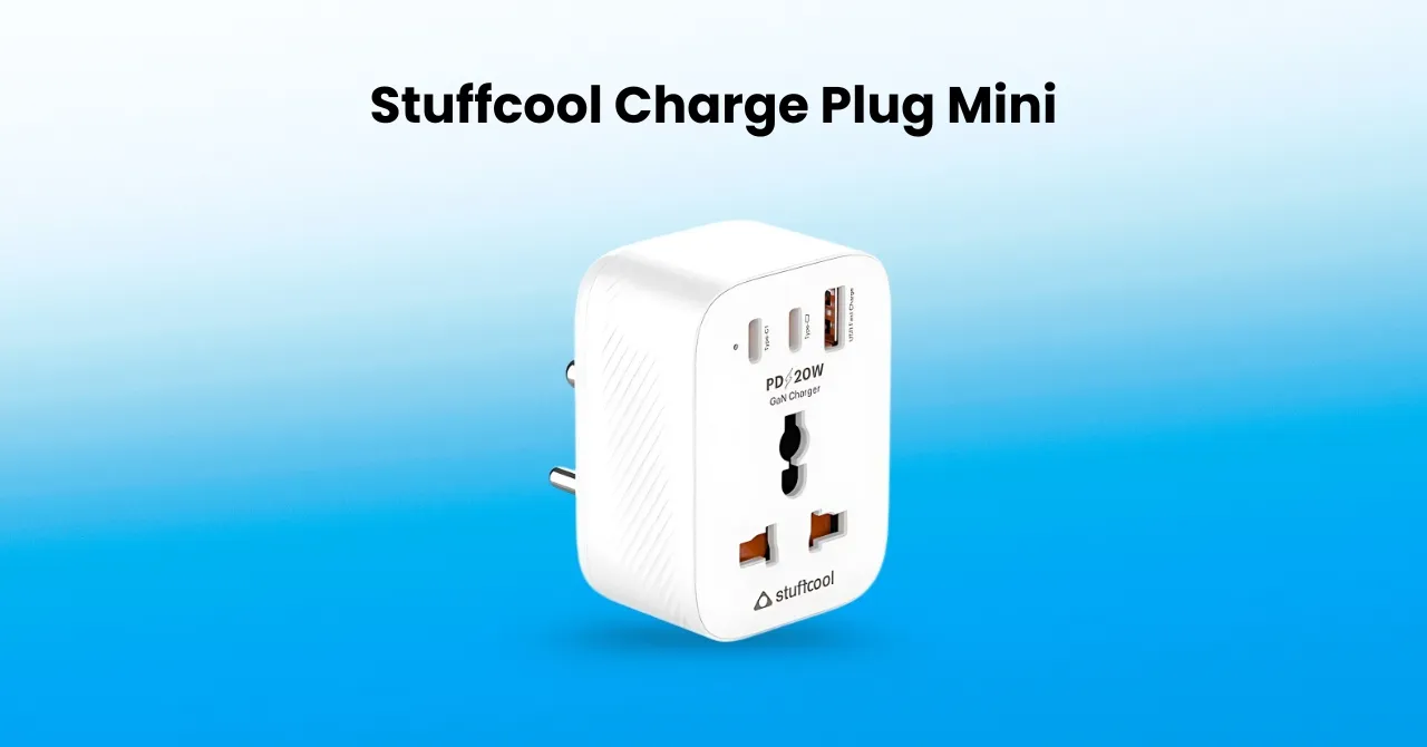 stuffcool charge plug mini